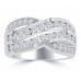 2.25 ct Ladies Round Cut Diamond Anniversary Ring in Channel Setting